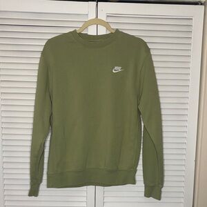 Nike Green Crewneck Sweatshirt